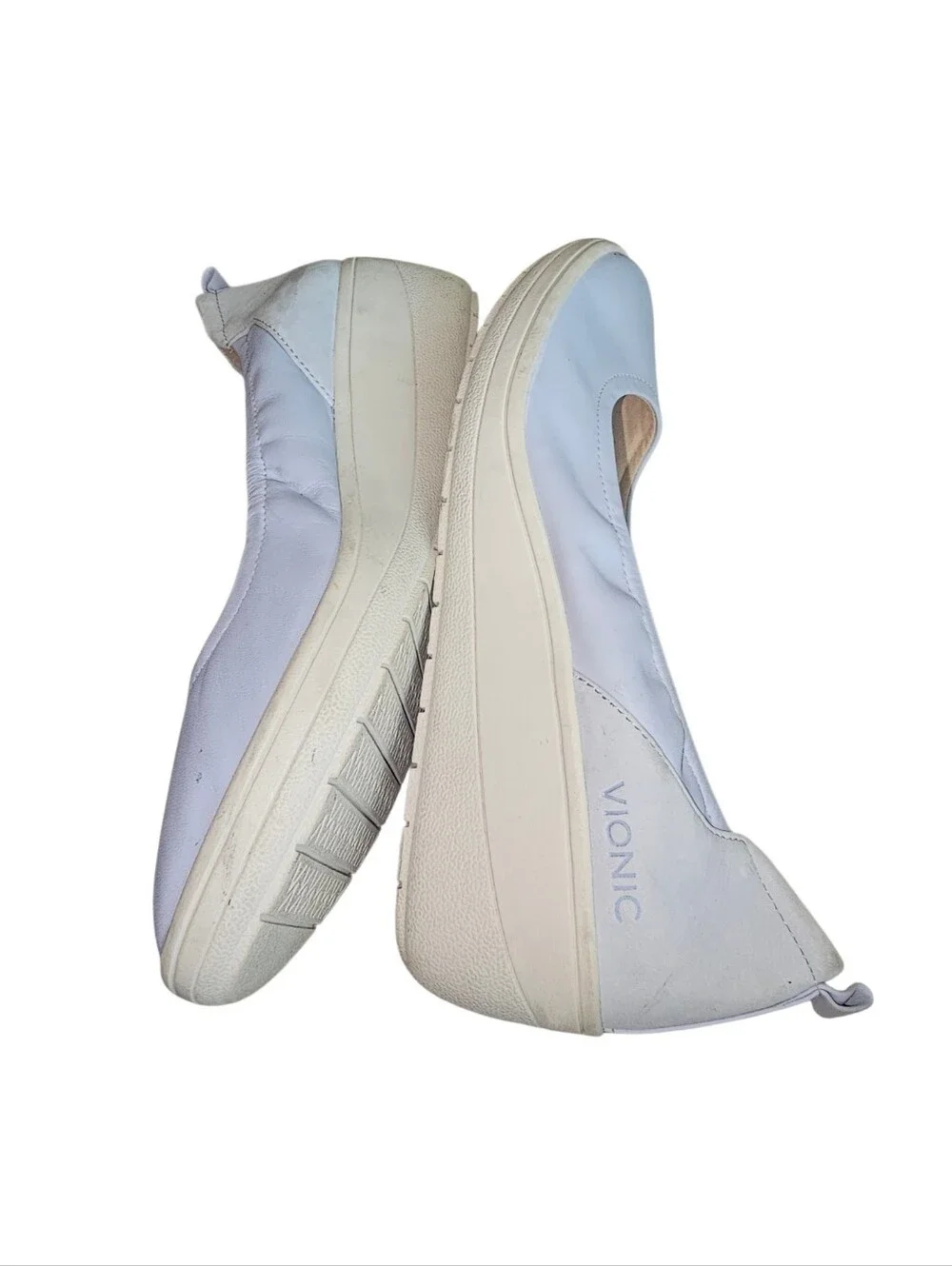 Vionic Women's Slip-On Ballet Flats in Pale Blue